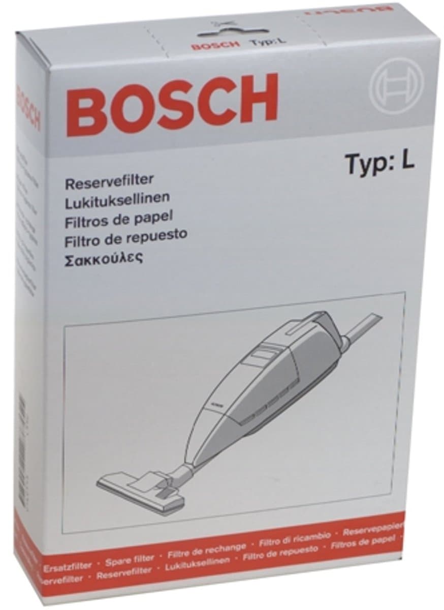 BOSCH - Stofzuigerzakken BHZ3AF1 TYPE L - 00460445 — afbeelding 1