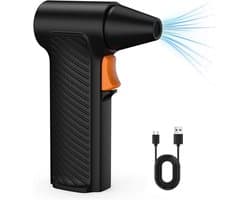 Krachtige Ventilator - Mini Turbo - Efficiënt Reinigen - 110.000 RPM Motor - 147 cm Lengte - Zwart