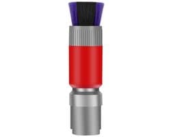 Allecto - Soft Brush voor Stofzuiger - Zelfreinigende Stofborstel Accessoires - Efficiënt en eenvoudig in gebruik - Geschikt voor Dyson V7 V8 V10