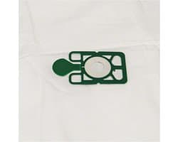 Stofzuigerzakken - Reservezakken - Stofvrij Houden - Microvlies Materiaal - 10 Stuks - Wit Groen