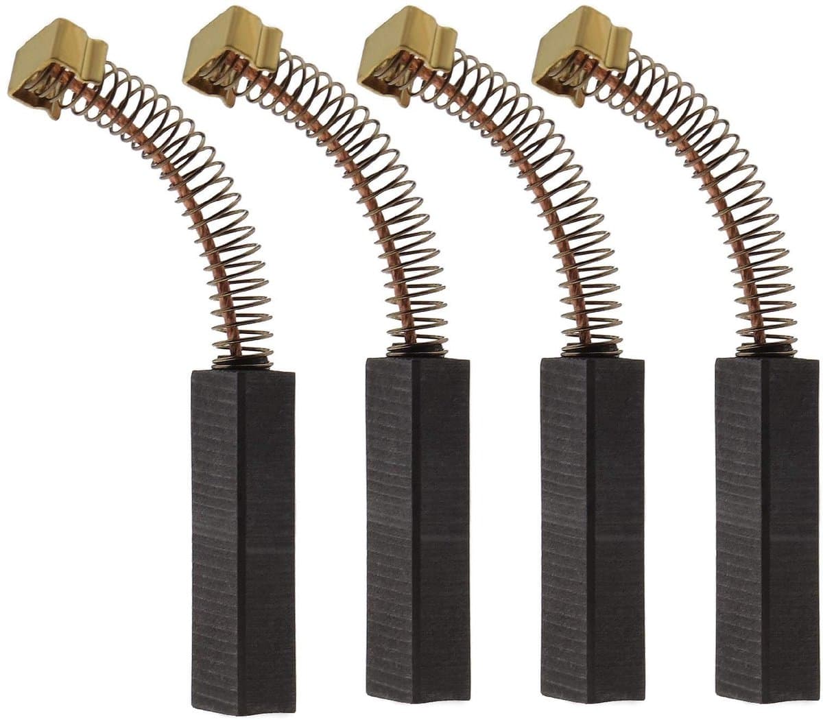 Dailygoods - Dailygoody - Koolborstels - Vervangingsset - 30 x 11 x 6 mm - Geschikt voor Miele - 4 stuks - Duurzaam en efficiënt — afbeelding 1