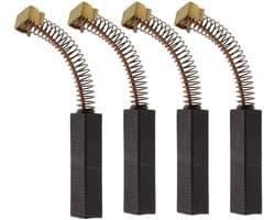 Dailygoods - Dailygoody - Koolborstels - Vervangingsset - 30 x 11 x 6 mm - Geschikt voor Miele - 4 stuks - Duurzaam en efficiënt