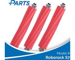 Roborock S7 Borstels (3 Stuks, Plus.Parts® alternatief voor 8.02.0079)