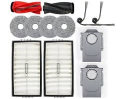 Geschikt voor Roborock P20 Ultra G30U/G20S Ultra/Saros 10R Accessoires voor veegrobot vervangingsonderdelen -12 stuks