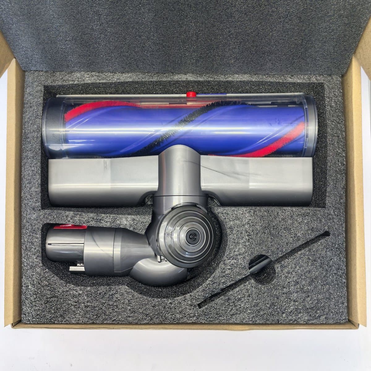 Geschikt voor Dyson v7-v15 stofzuigers accessoiressoft zuigerkop bodemborstel voor stofzuigers bodemborstel accessoires voor het vervangen van stofzuigers, hoge koppel zichtbaar stof met directe aandrijving bodemborstel 1 stuk — afbeelding 1