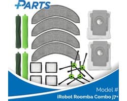 iRobot Roomba Combo j7+ Onderhoudsset (Plus.Parts® alternatief voor 4812261 / 4812262)