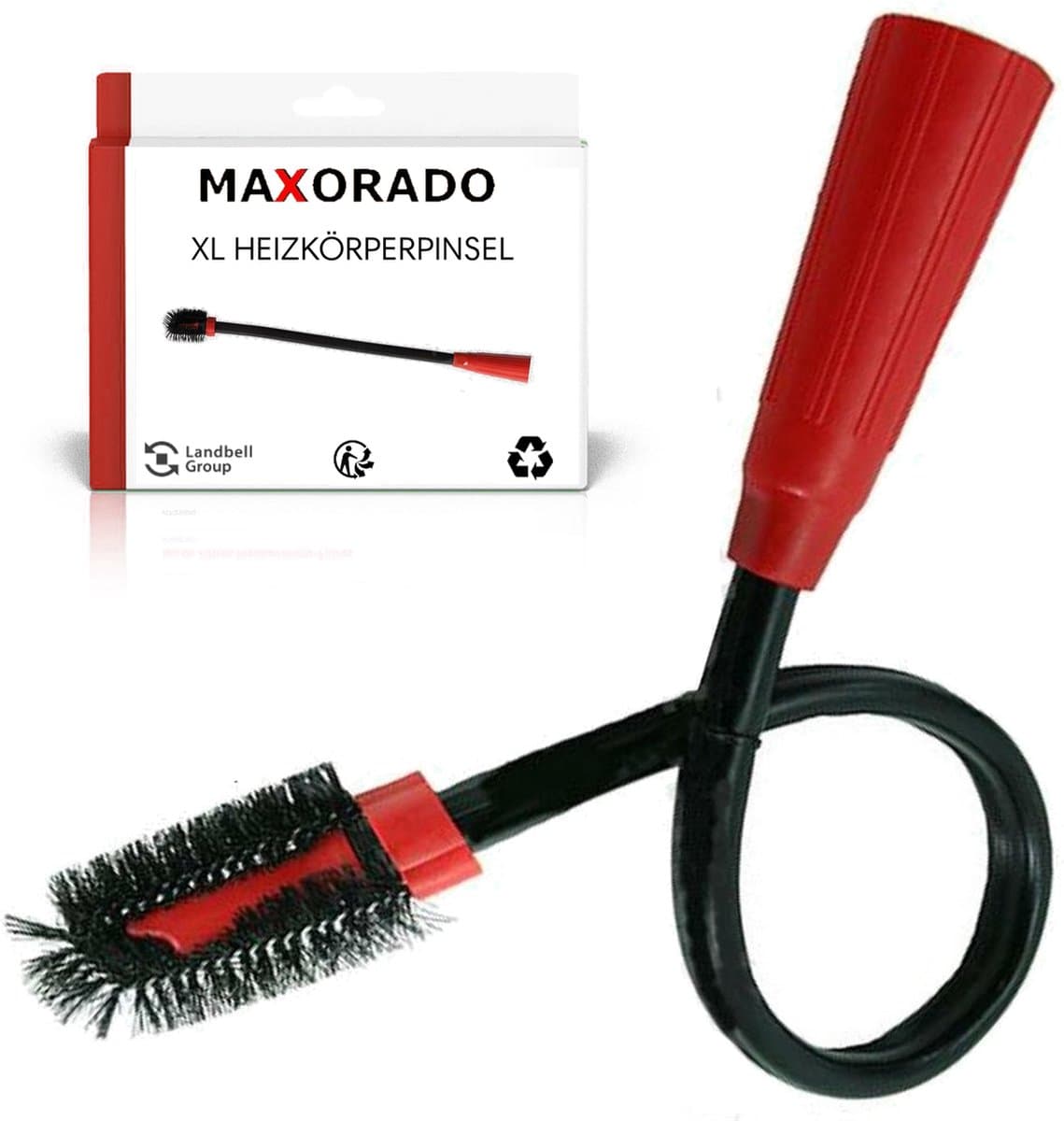 Maxorado XL meubelkwast UNIVERSEEL - flexibel opzetstuk voor uw stofzuiger - geschikt voor Bosch, Siemens, AEG, Miele, Samsung, Dirt Devil, Tristar, Kärcher, en meer — afbeelding 1
