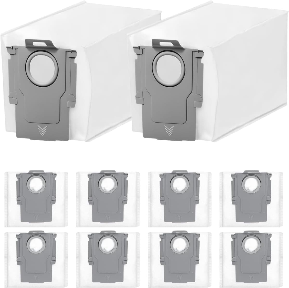 10pcs Qrevo Dust Bags for Roborock Bags for Roborock Qrevo Bag, Extraction Station/Qrevo S/Qrevo Curv/S8 MaxV - ShopVlot — afbeelding 1