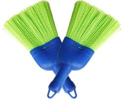 Handveger Set - Handborstel Multifunctioneel - Efficiënt Vegen - Zachte Plantaardige Vezels - 25.5 x 12.5 cm - Enkele
