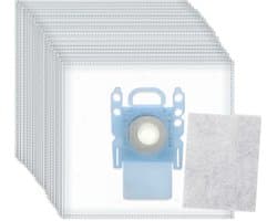 20x Dparts PRO stofzakken geschikt voor Bosch & Siemens G-ALL - Serie 8, 6, 5, 2 stofzuigerzakken - Q8.0 Q5.0 Q4.0 Q3.0 Z7.0 Z5.0 Z4.0 Z3.0 Z2.0 - stofzuigzak si52 - Move On - Pro Silence, Animal, Hygienic - Ingenius - Free'e - Logo - bbz41fgall