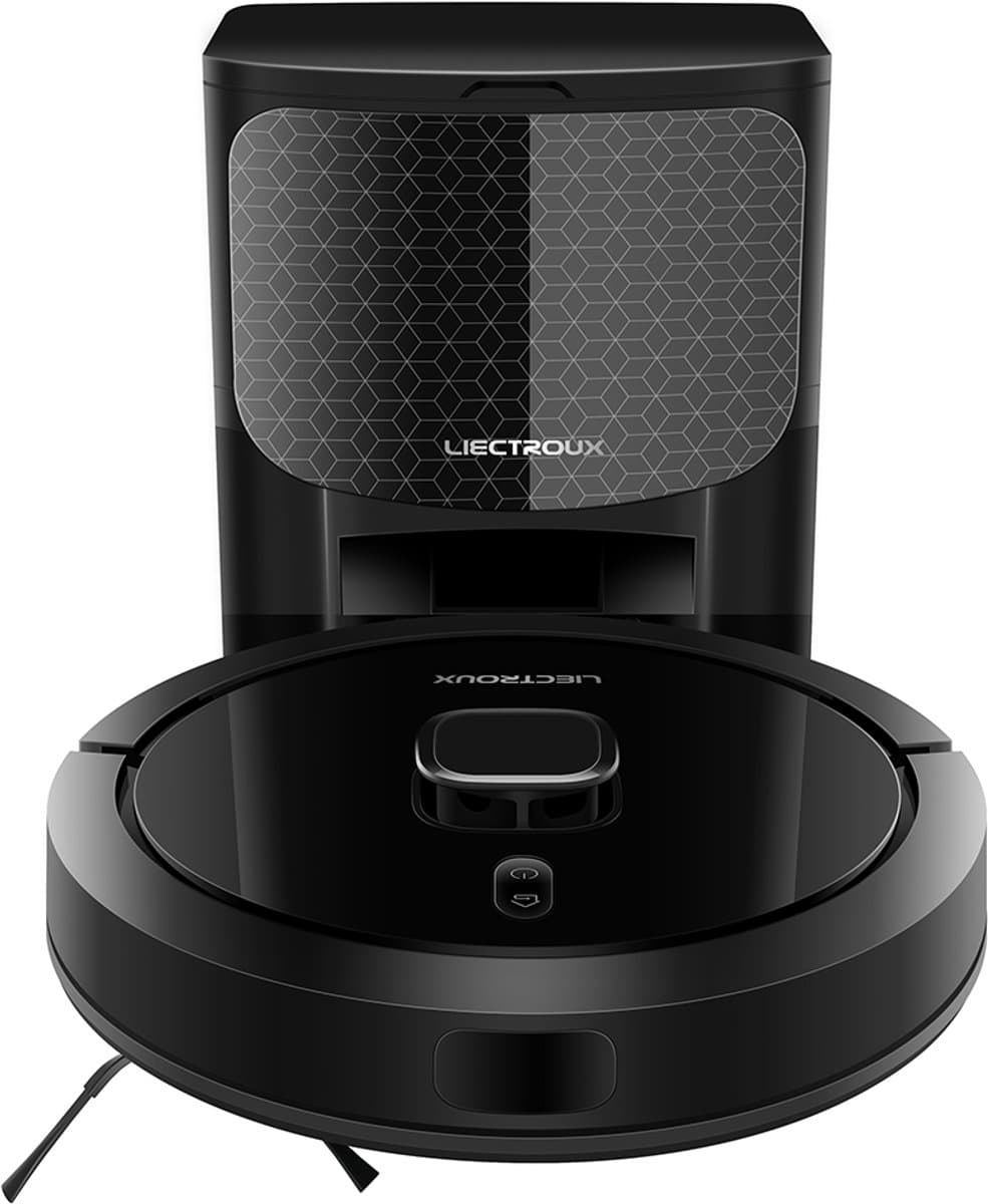 Robotstofzuiger Met Dweilfunctie - Zelfledigende Robotstofzuiger - 6500 Pa - LDS LiDAR Navigatie - Leegstation 3 L - App & Spraakbediening - 35,3x35x9,88 cm — afbeelding 1