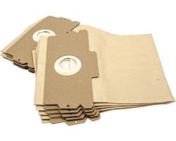 vhbw 10 stuks stofzakken, compatibel met AEG Electrolux Vampyr 500, 501, 505, 506, 5020 tot 1989, 503, 504, 502 stofzuigers – 12/15 27 cm x 23 cm zandkleurig