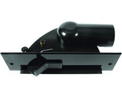 Automatische Stofpan - Veeginlaat - Snel Vuil Opruimen - Eenvoudige Installatie - 30.8 cm - Zwart