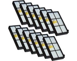12 stuks HEPA-filters Geschikt voor iRobot 800 900 serie 870 880 980 stofzuiger accessoires onderdelen vervanging