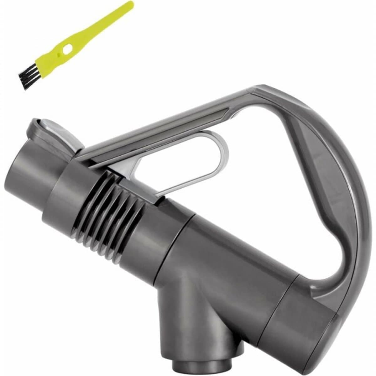 Handgreep Geschikt voor Dyson Stofzuigerslang - Geschikt Voor DC19 DC23 DC26 29 32 36 37 handvataccessoires - Stofzuigeraccessoires - Vervangend handvat - Simpel zelf uw greep vervangen van uw stofzuiger - Ergonomisch & Duurzaam - grijs — afbeelding 1