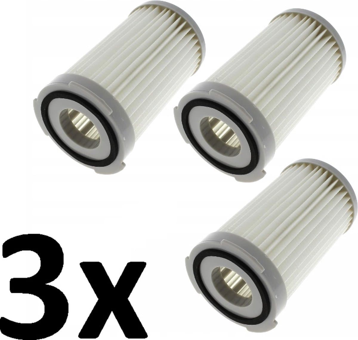 3 x vervangingsfilter voor AEG stofzuiger, Electrolux ELECTROLUX: EF75B, AEG: AEF75B, Tornado: Accelerator TO6720-TO672, Eolys: TO7630, TO7635, Volta: U7605 - ZTF7650 - Electrolux Ergo Easy & Ergo Space - Hepa H10 filter type EF75B - Cycloniclite — afbeelding 1