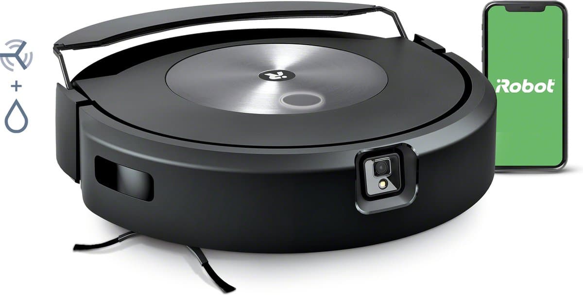 iRobot Roomba Combo j7 Robotstofzuiger en Dweilrobot - Objectdetectie en vermijding - c7158 — afbeelding 1
