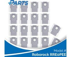 Roborock RRE0PEE Stofzakken (18 Stuks, Plus.Parts® alternatief voor 8.02.0239)