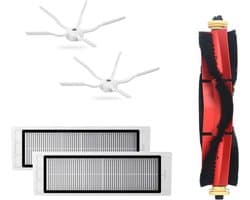 Onderhoudspakket (Wit) - Compatible met Roborock S4, S5, S6 & E Series (S4, S5, S5Max, S6, S6 Pure, S6MaxV)