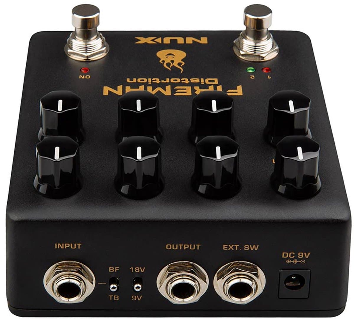 NUX NDS-5 analoge dubbele effect pedaal distortion FIREMAN — afbeelding 1