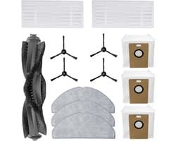 13 stuks - 1 hoofdborstels, 2 filters, 3 dweildoeken, 4 zijborstels en 3 stofzakken - Voor Tapo RV30 Max Plus / RV30 Max / RV20 Max Plus / RV20 Max robotstofzuigers