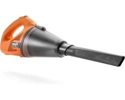 Accu Tuinstofzuiger - Bladzuiger Tuin - Tuinafval Verzamelen - Lichtgewicht Ergonomisch - 13 kg - Oranje Grijs