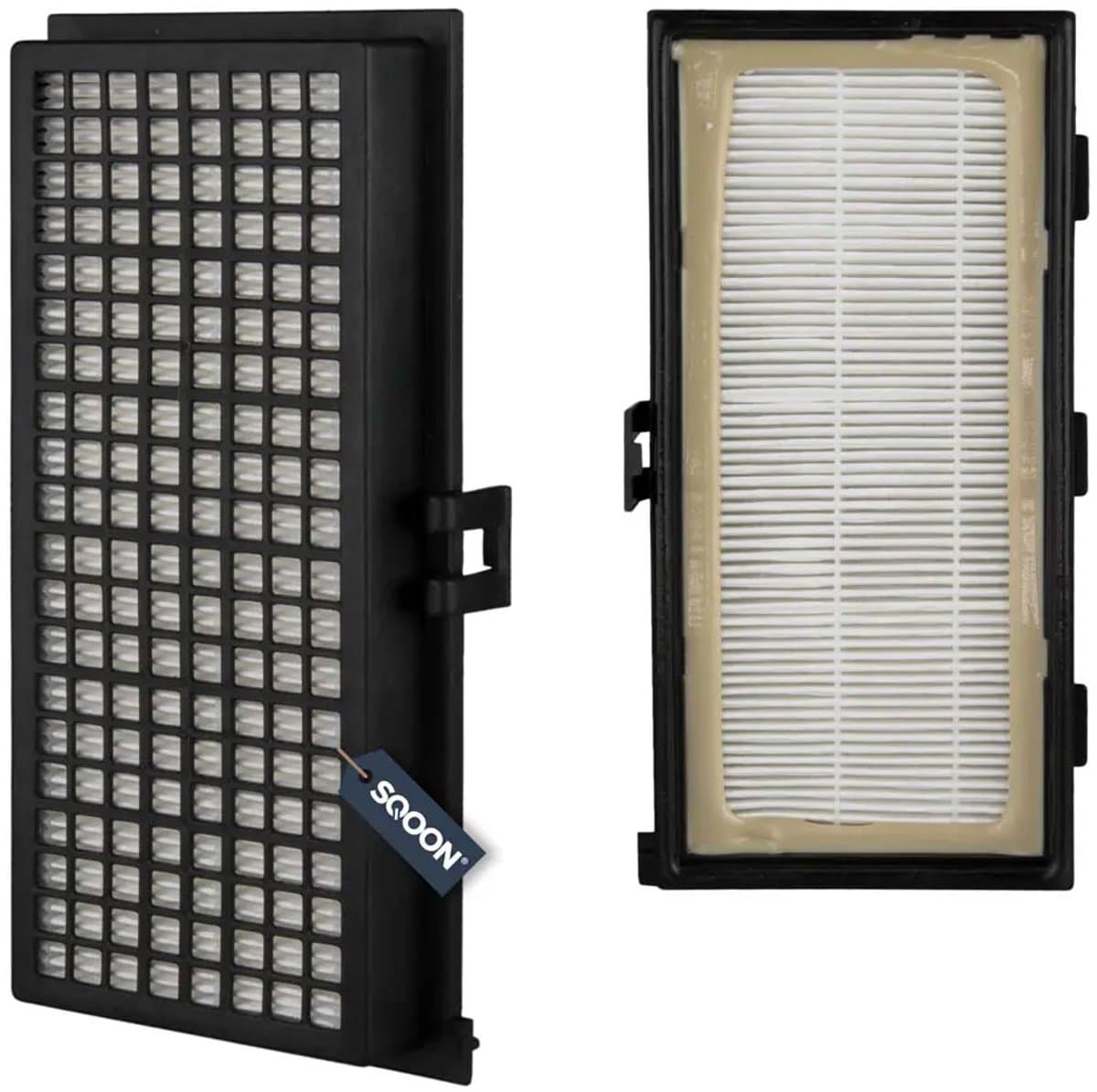 SQOON® HEPA-filter geschikt voor Miele S300i t/m S858i, S2000 t/m S2999 en S7000 t/m S7999 - Gelijk aan SF-AH30 / SF-AAC30 / SF-AA30 / 04854915 — afbeelding 1