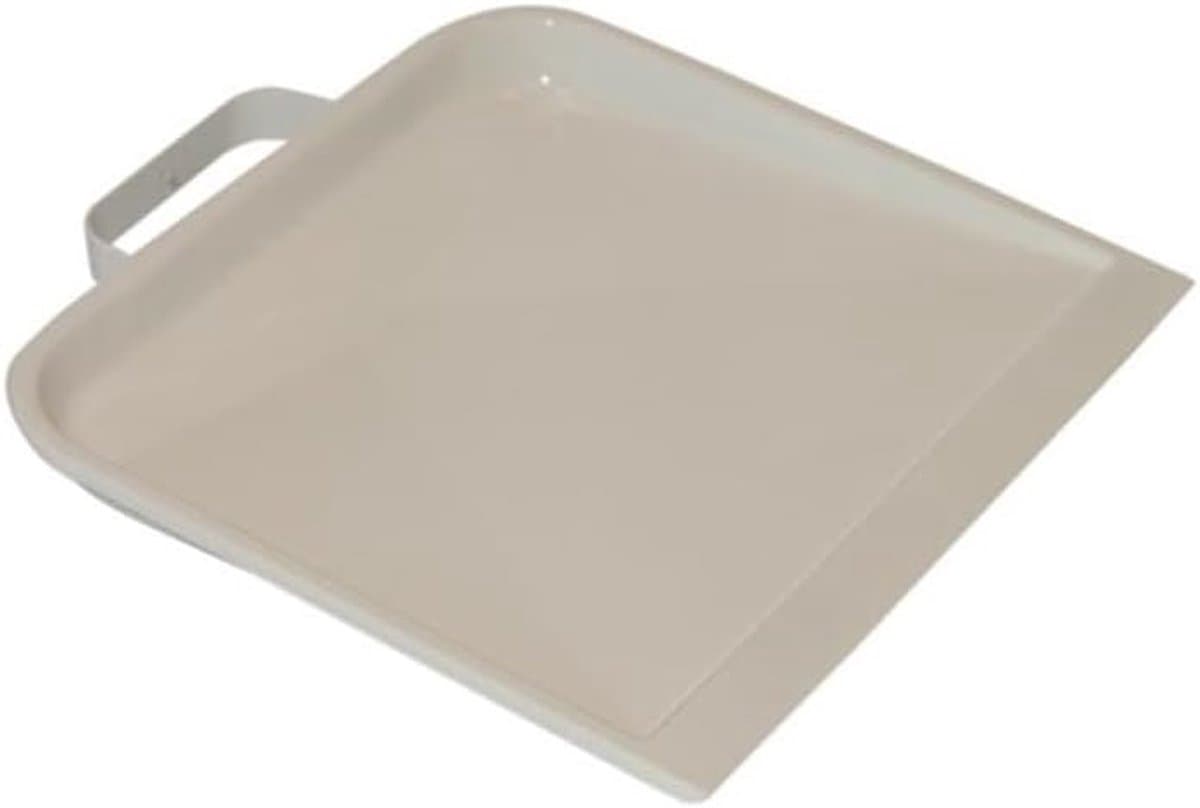Stofblik met beugel - Stoffer en blik - Snel opruimen - Robuust metalen ontwerp - 225x32 cm - Grijs — afbeelding 1