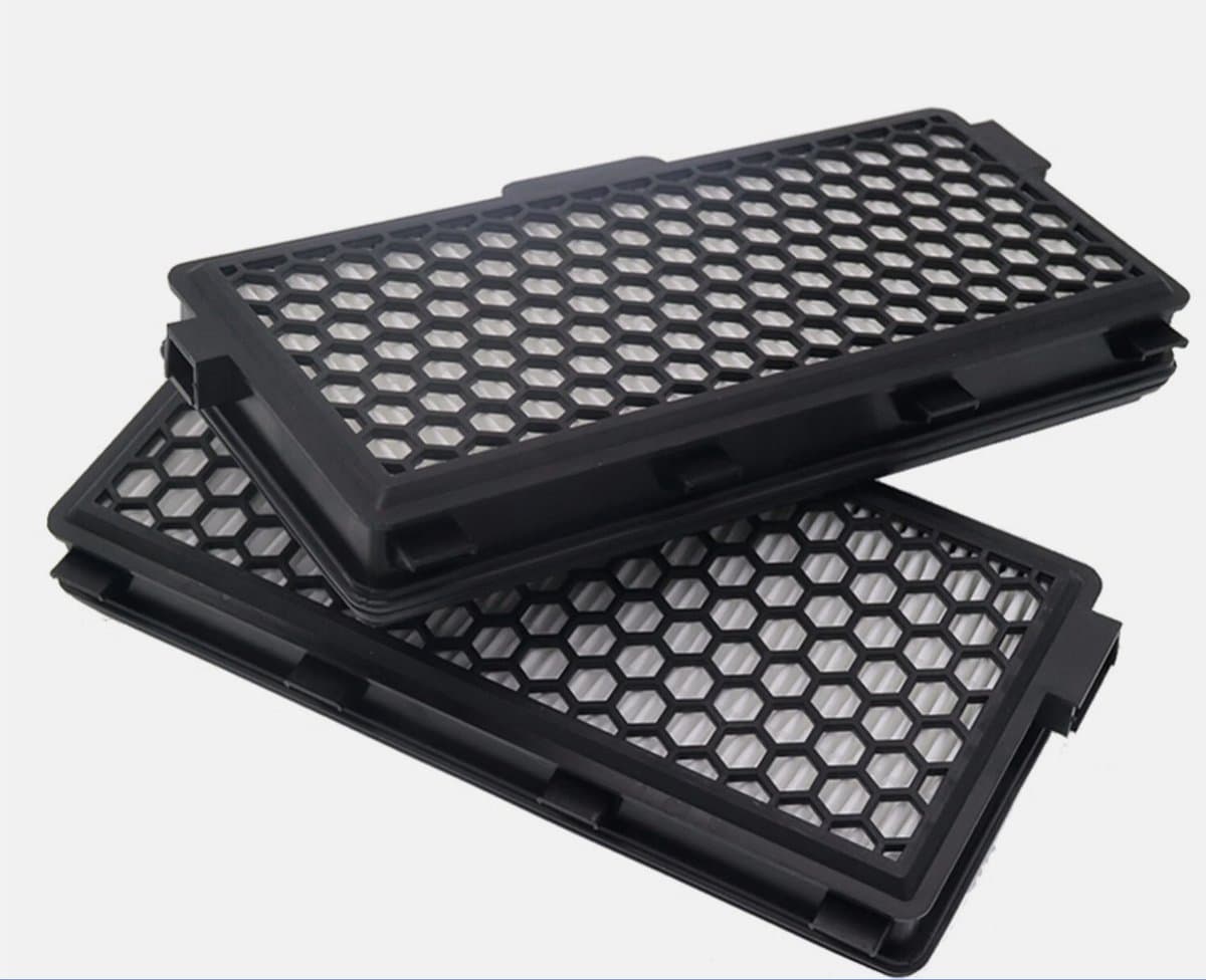 2x Hepa Filter - Geschikt voor Miele Classic Compact C1, Complete C2 & C3 - Koolstof Filter - Hepa Airclean 50 Filter — afbeelding 1
