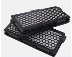 2x Hepa Filter - Geschikt voor Miele Classic Compact C1, Complete C2 & C3 - Koolstof Filter - Hepa Airclean 50 Filter