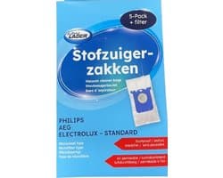Aqua Laser Stofzuigerzakken - 30 stuks - 6 filters - voor Philips, AEG, Electrolux
