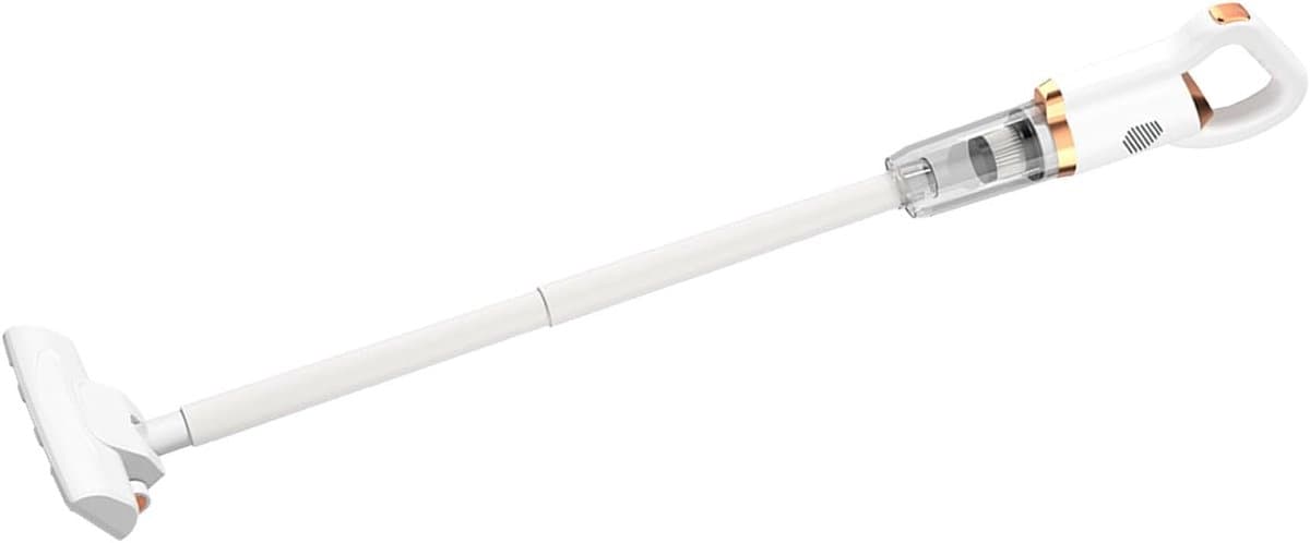 Draadloze Steelstofzuiger - Krachtige Reiniger - Thuis Schoonmaken - 2-in-1 Functie - 42 x 16 x 12 cm - Wit — afbeelding 1