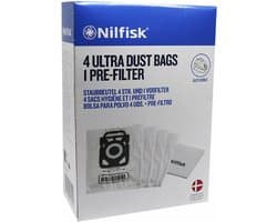 Nilfisk Elite serie - Synthetische Stofzakken - 4 st