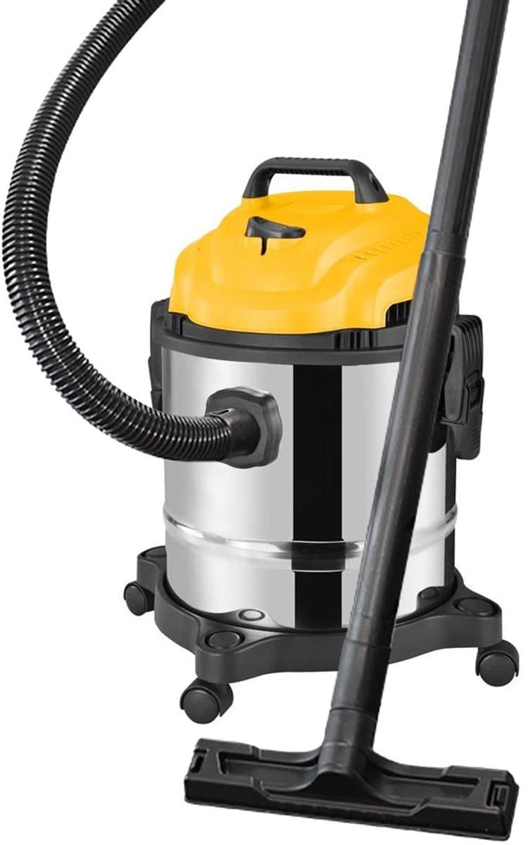 Topgear Nat & droog stofzuiger - 15L - 1200W - Geel/Zwart - 7-delig — afbeelding 1