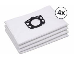 BukkitBow - Set Stofzuigerzakken Geschikt voor Karcher WD 2 PLUS & WD3 series - KFI 357 Stofzuigerzak 2.863-314.0 Stofzuiger - Set 4 Stuks