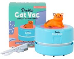 Oplaadbare Mini Stofzuiger voor Bureau met Kattenontwerp