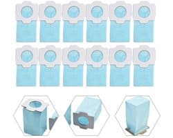 Stofzakken-geschikt voor-Makita-12-Stuks-Antibacterieel-Blauw-Vervangt-194566-1-voor-DCL182-CL107FD-DCL282-CL121D-CL002G-Accustofzuiger