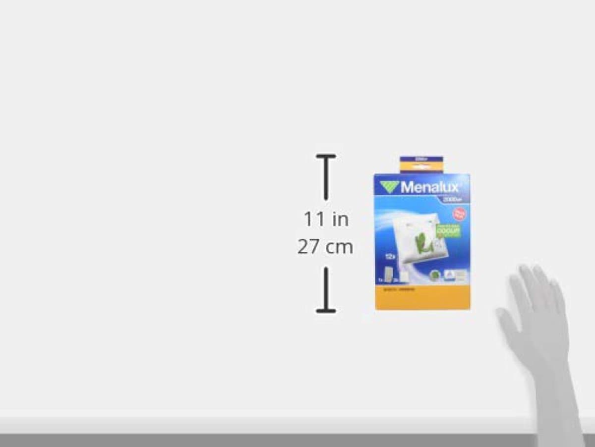 ELECTROLUX - STOFZUIGERZAK MENALUX - 2000VP - 12 BAGS+1HEPA+3MCF - 9001671669 — afbeelding 1