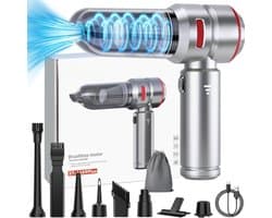 Lexium Kruimeldief snoerloos – Kruimeldief met steel – Nat&Droog – Handstofzuiger – Extreme zuigkracht – Kruimeldief snoerloos – Kruimelzuiger – Jouw ultieme schoonmaakpartner – Kruimelzuiger – Autostofzuiger – Handstofzuiger - Draadloos