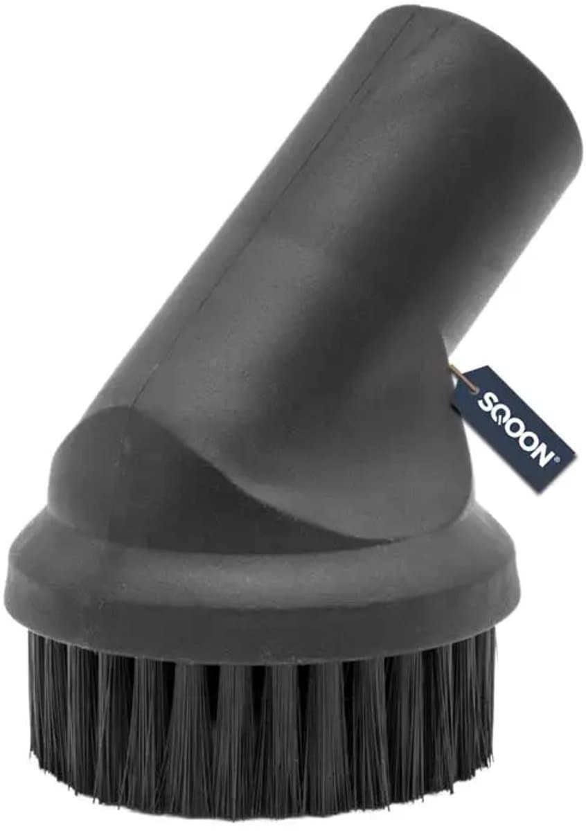 SQOON® plumeau stofzuiger accessoire - aansluiting 36 mm - nylon borstel Ø70 mm - ideaal voor delicate oppervlakken - niet draaibaar — afbeelding 1