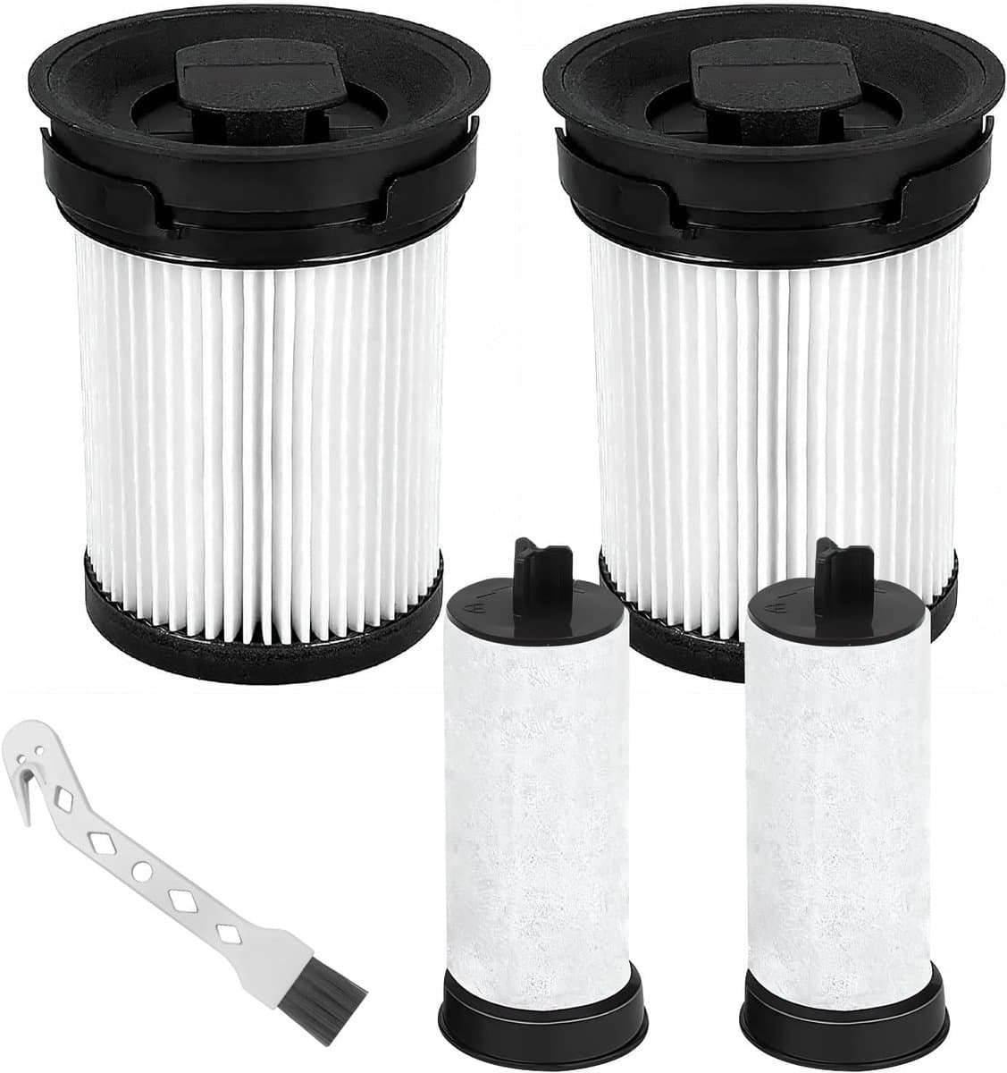 2-pack filters voor accessoires geschikt voor de draadloze steelstofzuiger van de Geschikt voor Miele Triflex HX1-serie — afbeelding 1