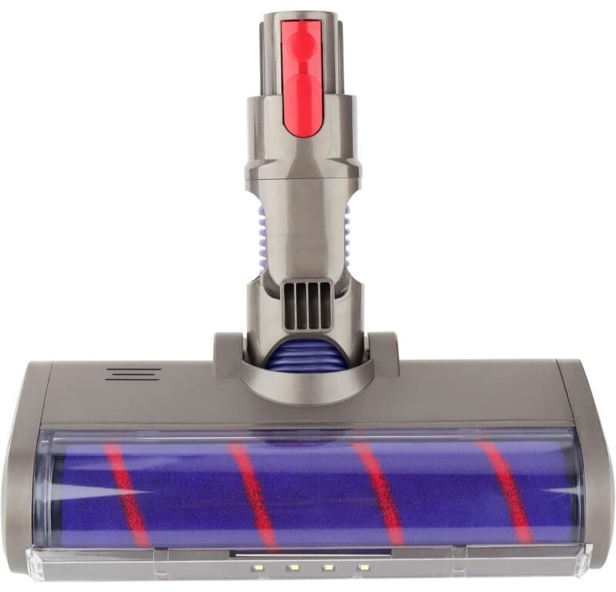 Vloerborstelopzetstuk met zachte rolborstelkop voor geschikt voor Dyson V7 V8 V10 V11 snoerloze stofzuigers - voorzien van LED-koplamp. — afbeelding 1