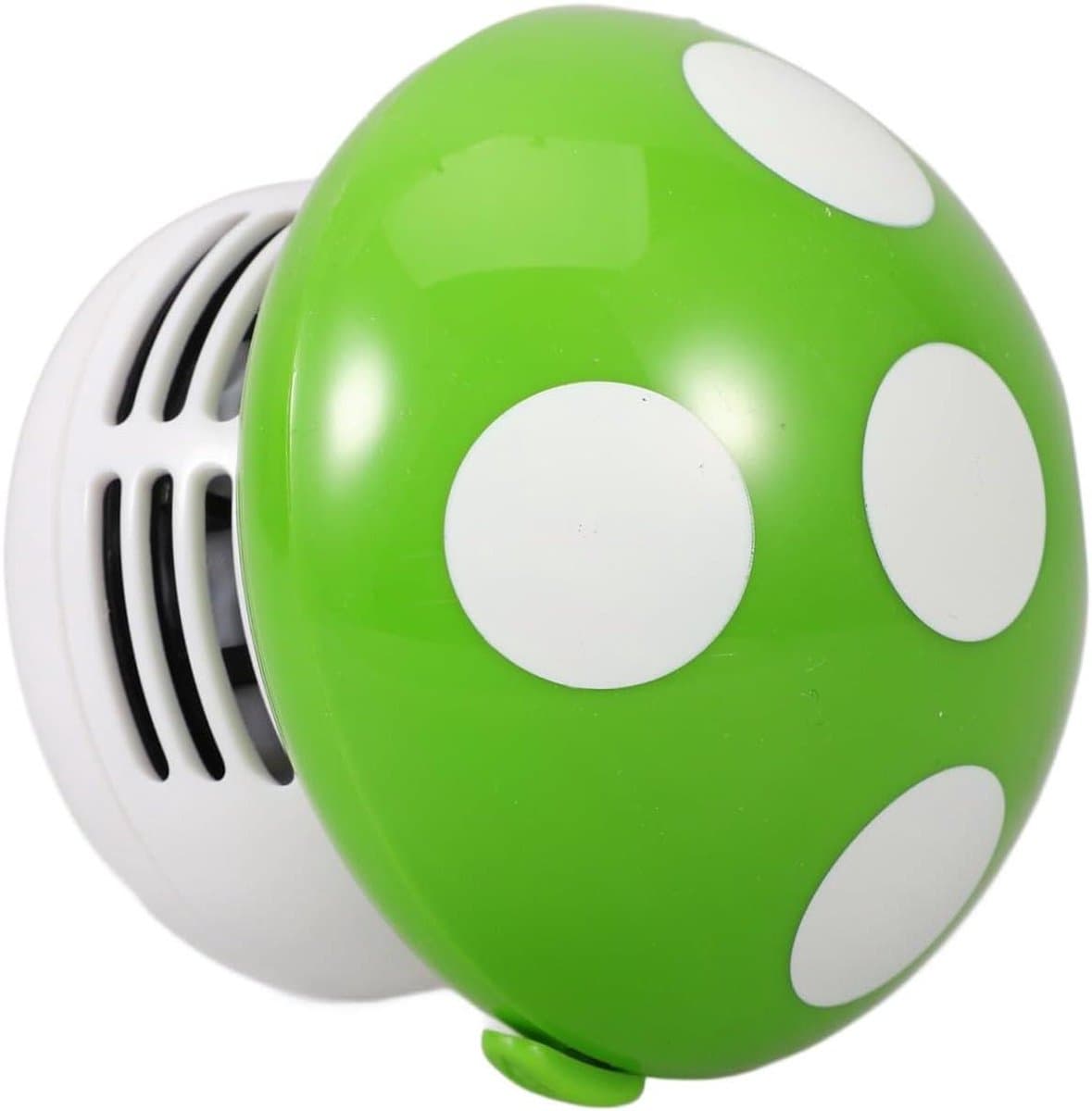 Mini Stofzuiger - Handheld Reiniger - Bureau Schoonmaken - Draadloos Ontwerp - 10x10x9.5cm - Groen — afbeelding 1