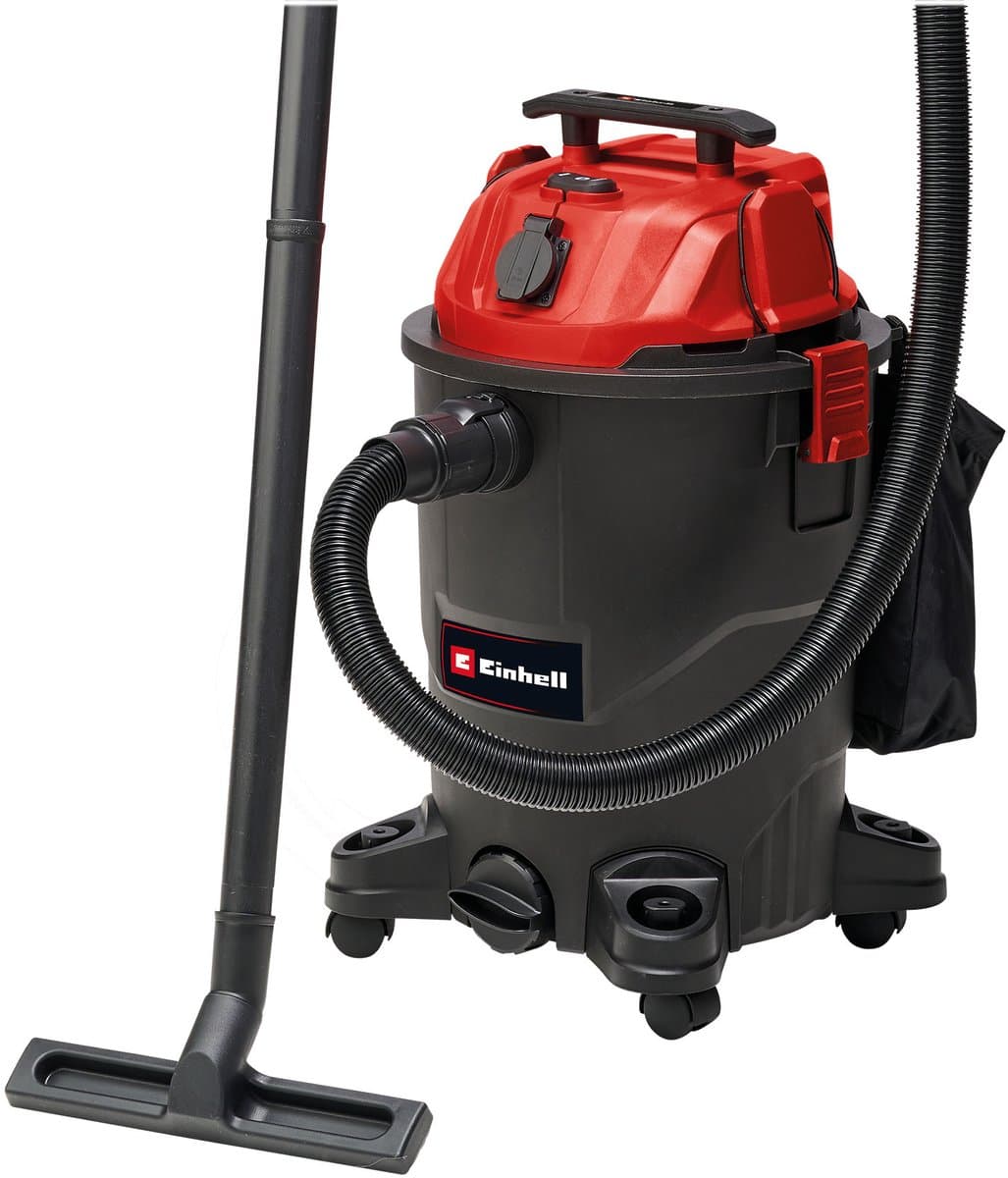 Einhell Elektrische Nat-/Droogzuiger TC-VC 1930 A - 1500 W - 190 mbar - 30 L - 2-delige kunststof buis - 250 cm zuigslang - Automatisch stopcontact: 2000 W — afbeelding 1