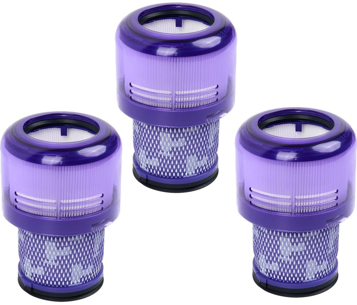 Plus.Parts® Filters geschikt voor Dyson V11, V15 en V15s (3 Stuks, alternatief voor 970013-02) — afbeelding 1