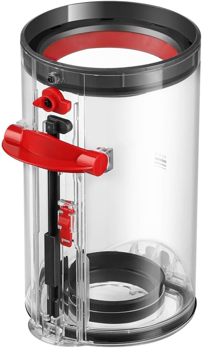 1 Dyson V10 reserveonderdelen, compatibel met Dyson V10 (SV12) Cyclone Absolute/Total Clean/Animal, hoogwaardige kunststof stofzuigerbak met een inhoud van 0,2 gallon, goed sluitend deksel, trouw aan het origineel — afbeelding 1
