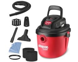 Compacte Nat-en Droog Stofzuiger 7,6 L met Opvouwbare Handgreep en Multifunctionele Accessoires