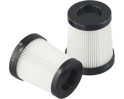 2-stuks filtervervanging spatronen - Geschikt voor TINECO - Gemakkelijk schoon te maken - Accessoires voor stofzuigerfilters - Onderdelen voor stofzuigers - Gemakkelijk te installeren - Filter Set Geschikt - Stofzuiger Onderdelen - Wit