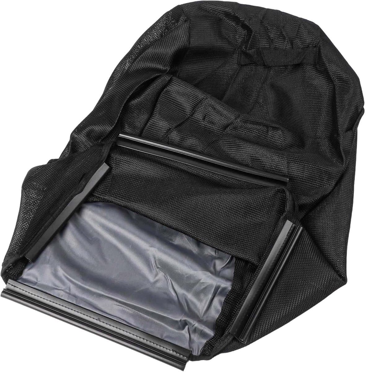 Grasopvangzak Grasmaaier - Opvangbak Gras - Gazon Onderhouden - Speciaal Ontworpen Pasvorm - 21 Inch Capaciteit - Zwart — afbeelding 1