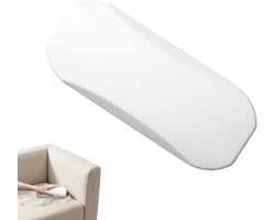 Tafelkruimelschraper - Handige borstel - Snel opruimen - Ergonomische greep - 19.8 cm lengte - Wit